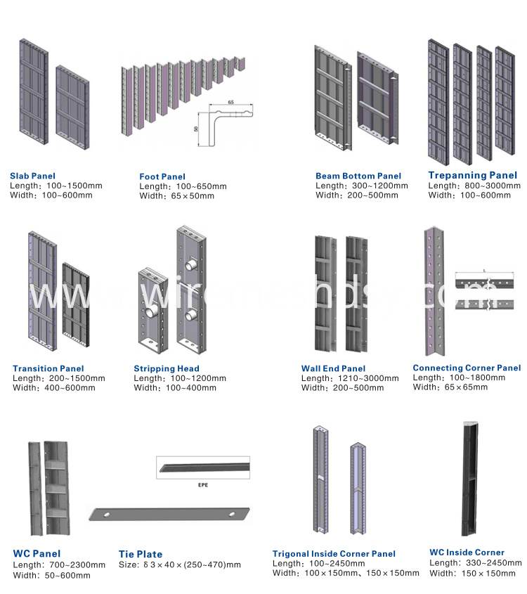 Aluminum formwork panel factory Aluminum formwork panel factory